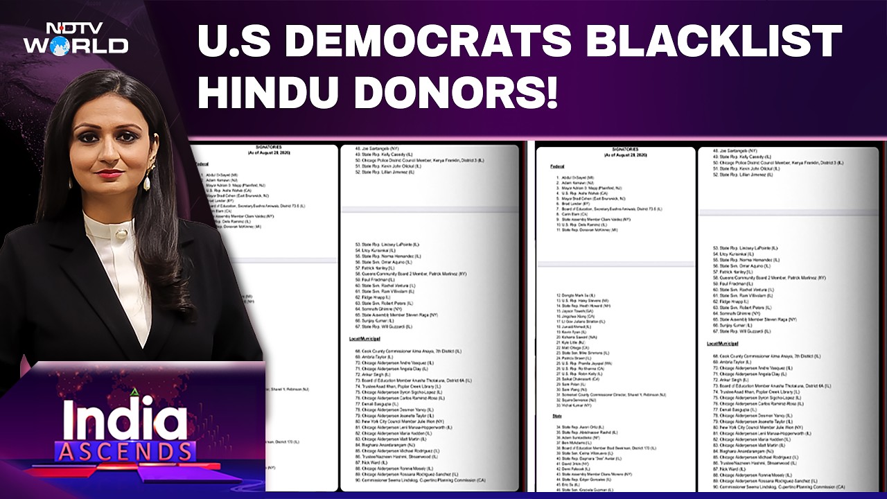 US Democrats Blacklist Hindu Donors: An Election Miscalculation That Could Cost Them the White House