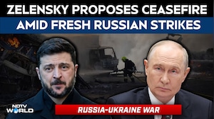 Russia Ukraine War | Zelensky Proposes Temporary Ceasefire Amid Russian Strikes | US Envoys To Visit