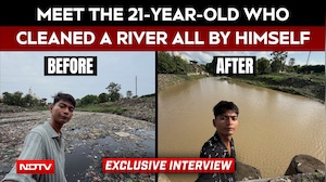 Viral Video | Meet Madhya Pradesh's 'Bittu Tabahi': 21-Year-Old Who Cleaned A River All By Himself