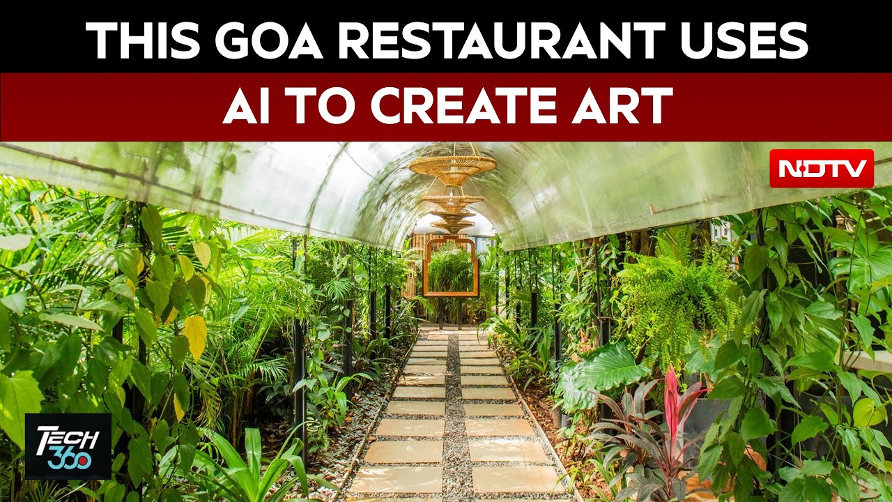 The Second House Goa | This Goa Restaurant Uses AI To Create Art You Can Actually See