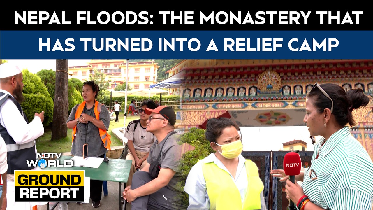 Nepal Floods: Kathmandu Monastery Shelters Over 300 Rasuwa Disaster Victims And Families