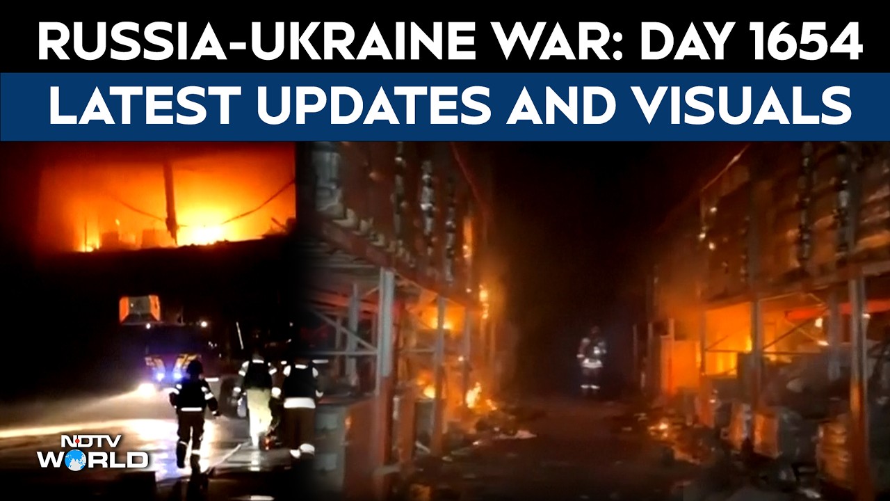 Russia Ukraine War | Russian Drones Strike Kyiv, Odesa And Mykolaiv In Fresh Overnight Attacks