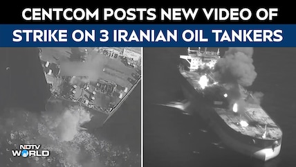 Iran War | CENTCOM Hits 3 Iranian Oil Tankers After Saying Navy Warships Were Targeted With Missiles