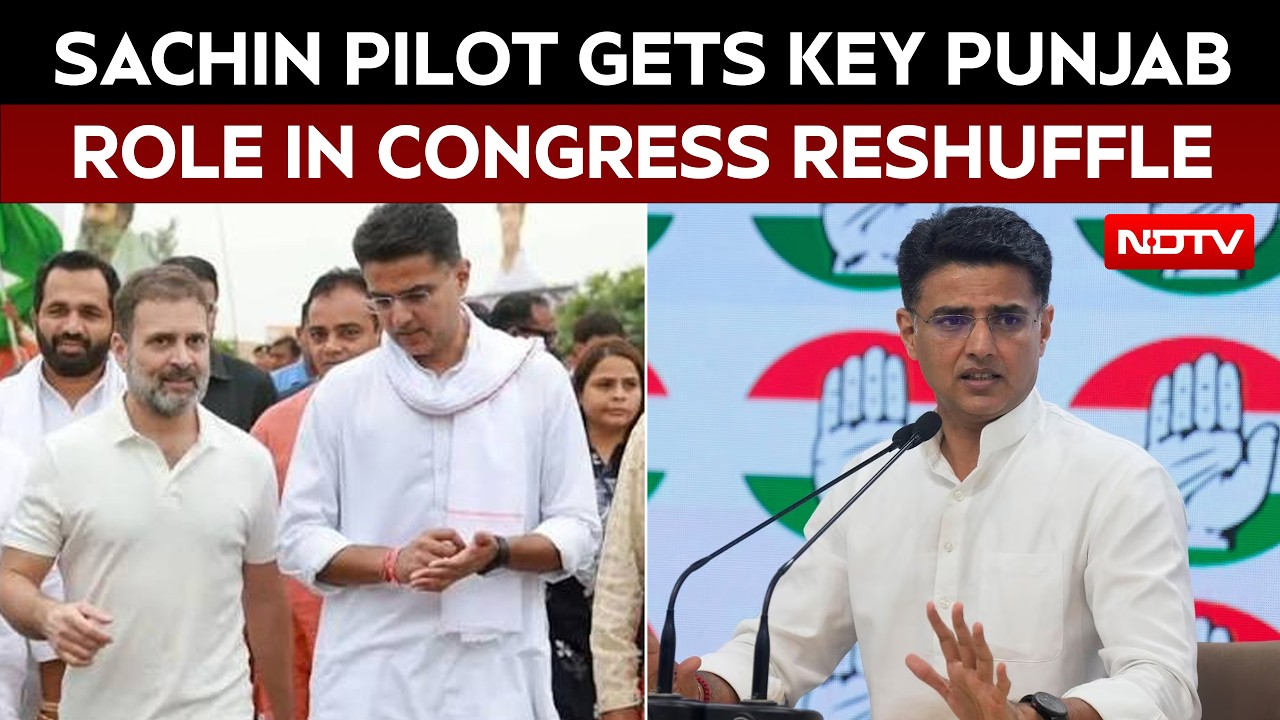 Punjab Elections | Sachin Pilot Gets Key Punjab Role In Major Congress Organisation Reshuffle