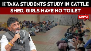 Cow Shed Becomes School As Karnataka's Hassan Students Lack Basic Facilities