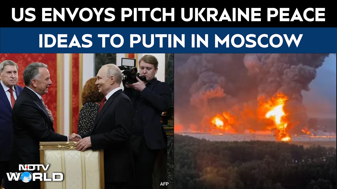 Russia-Ukraine War: Vladimir Putin Meets Top US Envoys As New Peace Push Takes Shape