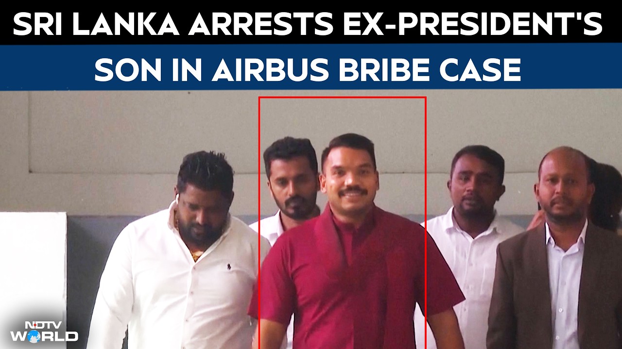 Sri Lanka Opposition MP Namal Rajapaksa Arrested In Airbus Deal Corruption Probe