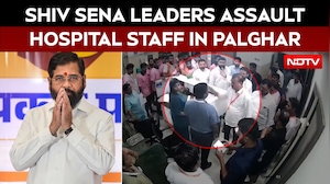 Palghar Hospital Ruckus: Shiv Sena Leaders Seen Slapping Staff On Camera