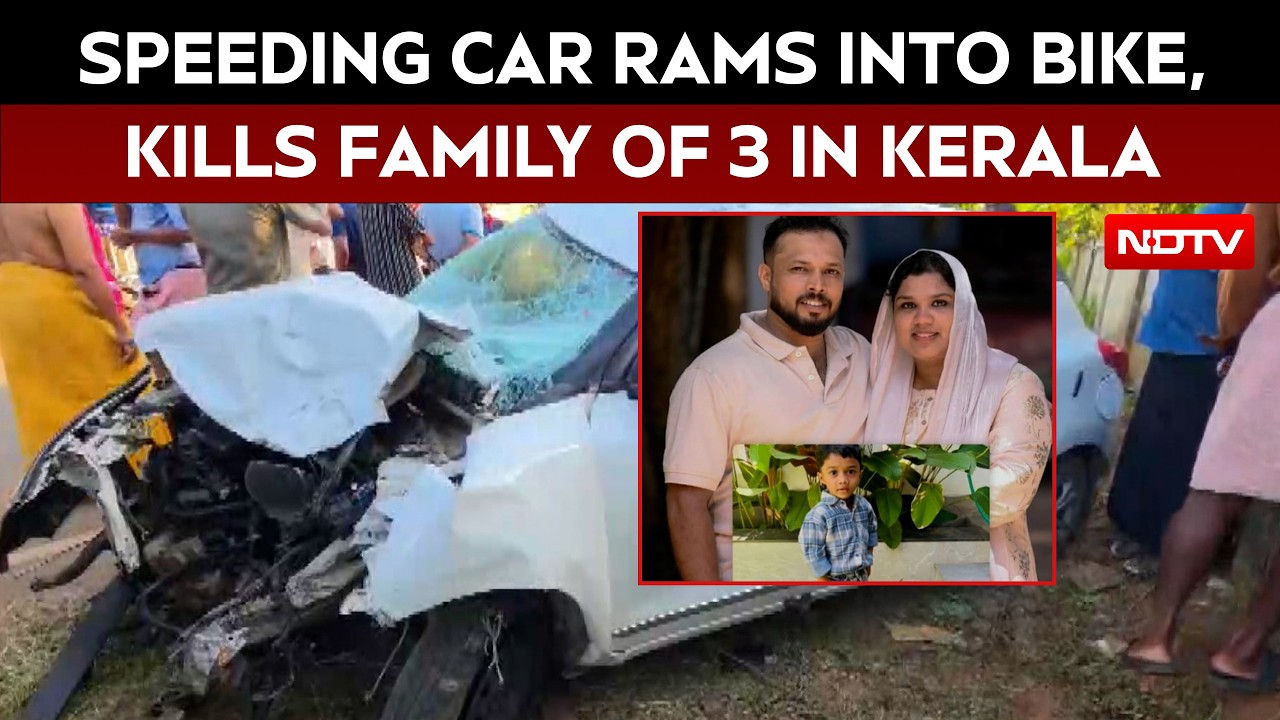 Family Of Three Killed In Crash In Kerala, 3-Year-Old Among Dead