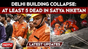 Delhi Building Collapse: At Least 5 Dead In Satya Niketan, Rescue Ops Underway | Latest Updates
