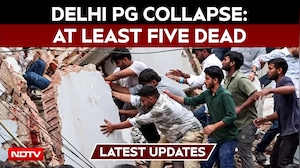 Delhi PG Building Collapse: At Least 5 Dead, Several Feared Trapped In Satya Niketan