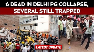 Delhi Building Collapse | 6 Dead, 2 Critical After Six-Storey Building Collapses In Delhi