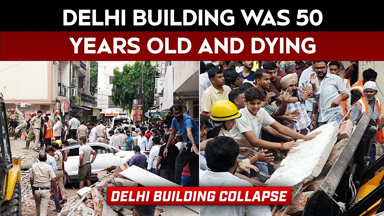 Delhi Building That Collapsed Was 50 Years Old And Dying. Greed Revived It