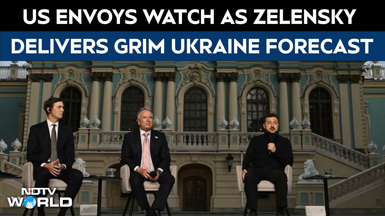 Russia-Ukraine War: Zelensky Warns War Could Continue Through Winter Infront Of US Envoys