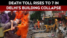 Delhi Building Collapse: Death Toll Rises To 7, Rescue Operation Continues