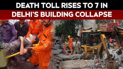 Delhi Building Collapse: Death Toll Rises To 7, Rescue Operation Continues