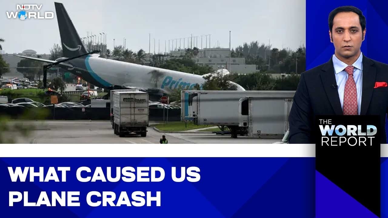 Miami Plane Crash | Amazon Plane Crashes In Miami