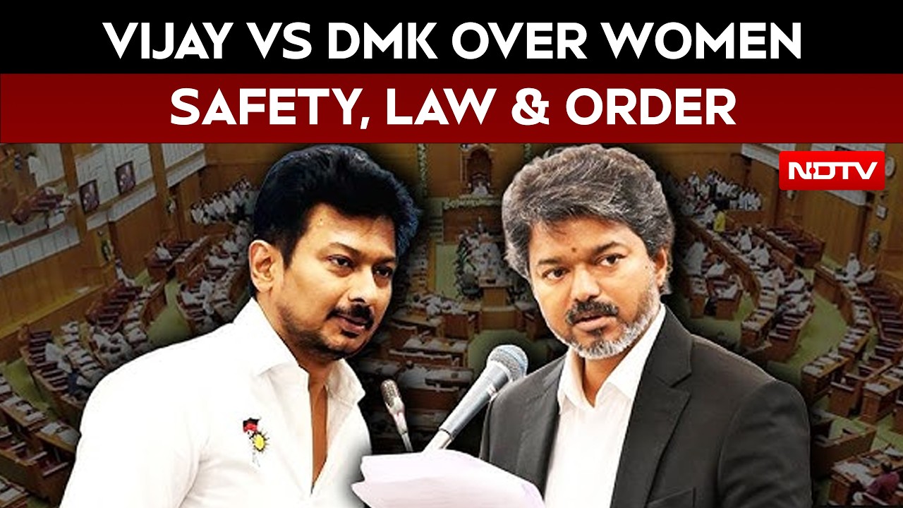 Vijay Vs DMK | Tamil Nadu Assembly Sees Fiery Political Showdown Over Women Safety, Law & Order