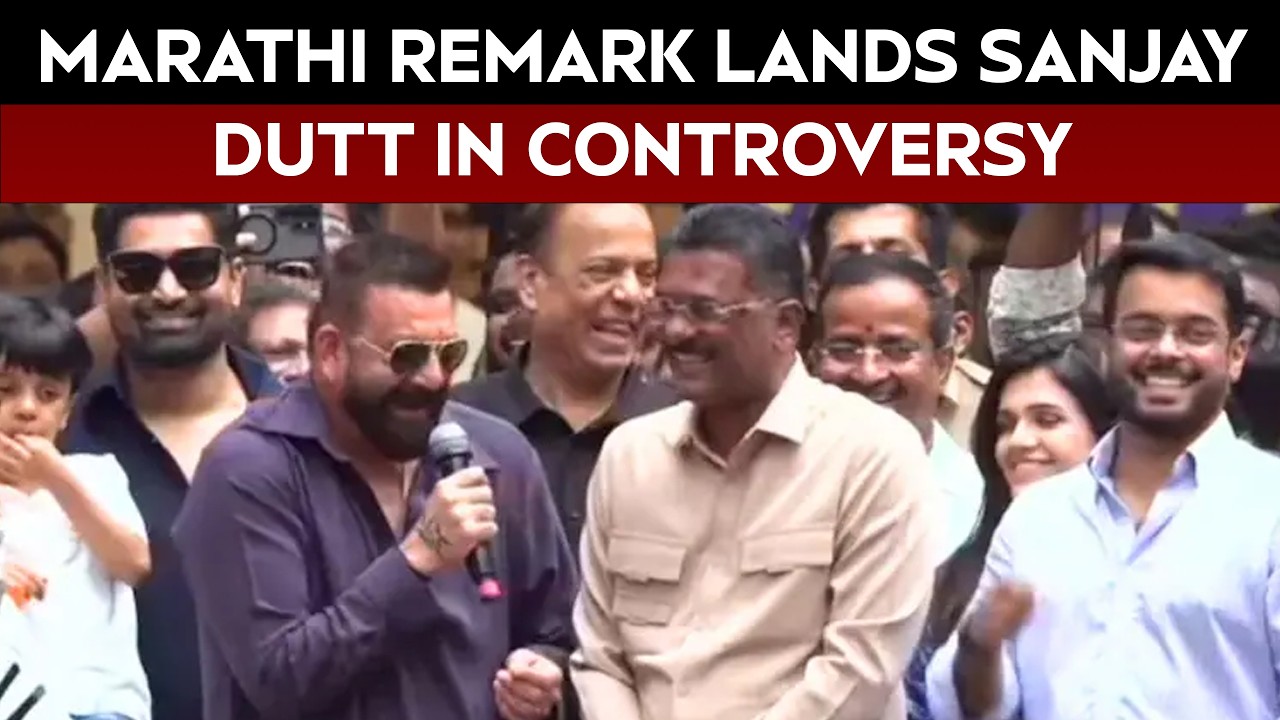 Sanjay Dutt's Yerwada Jail Quip Ignites Marathi Row, Entangles Sena Minister