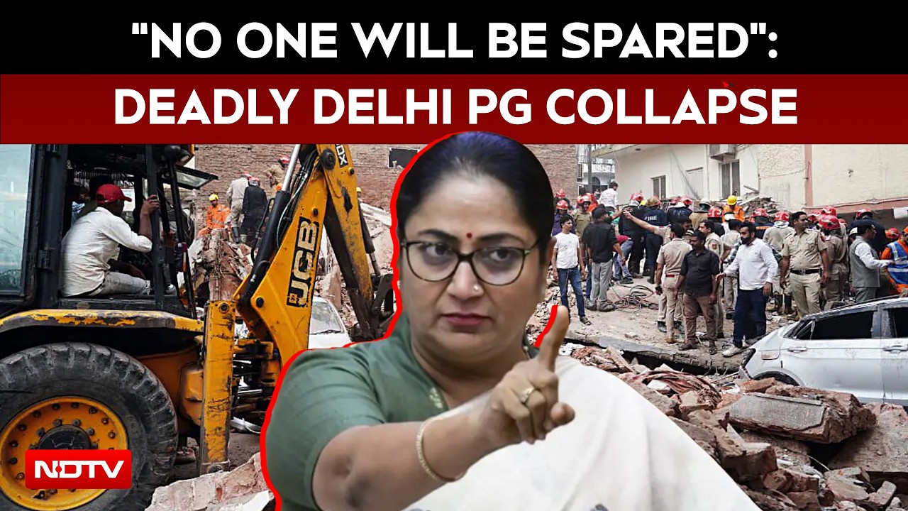 Delhi CM Rekha Gupta: PM Modi Closely Monitoring Satya Niketan Collapse Rescue Ops