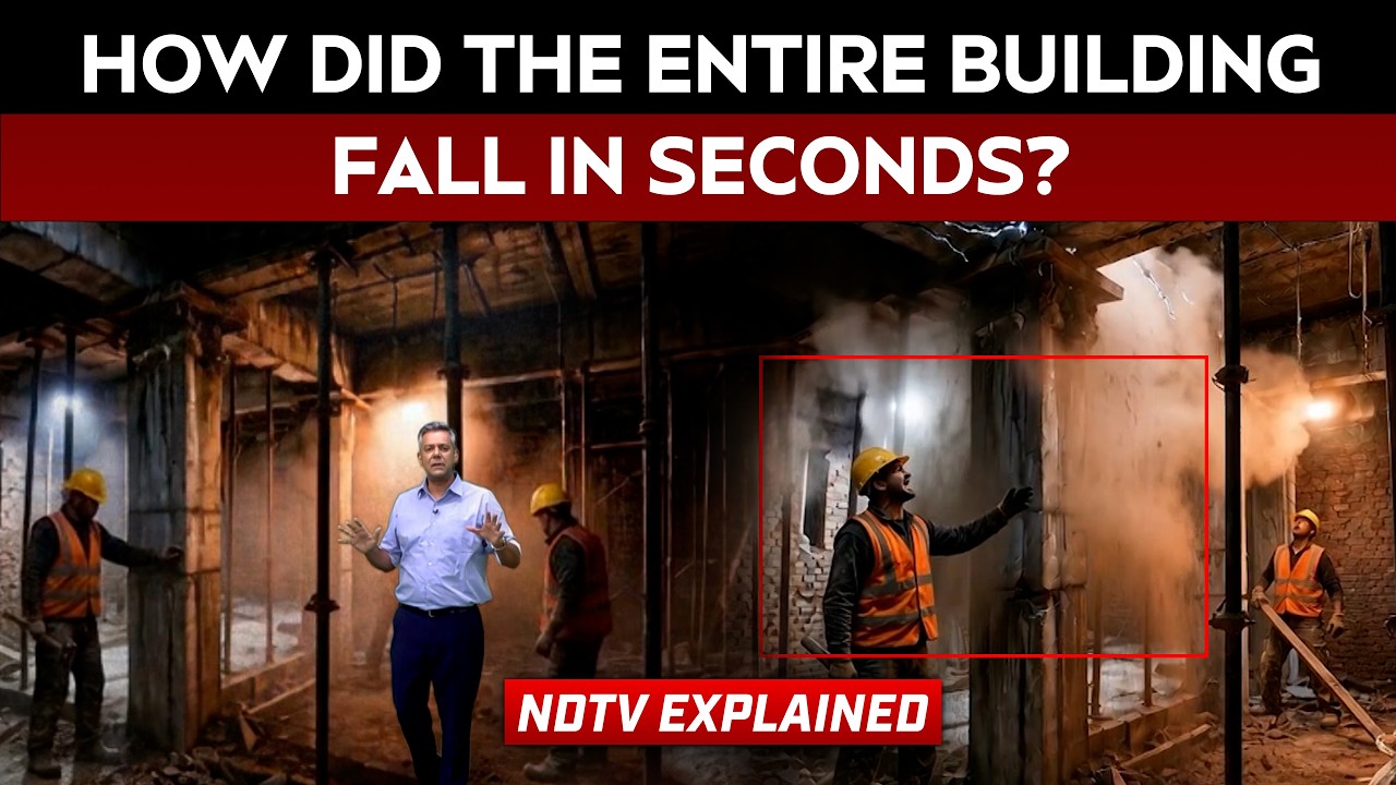 Delhi Building Collapse | Satya Niketan Collapse: How A 50-Year-Old Building Came Crashing Down
