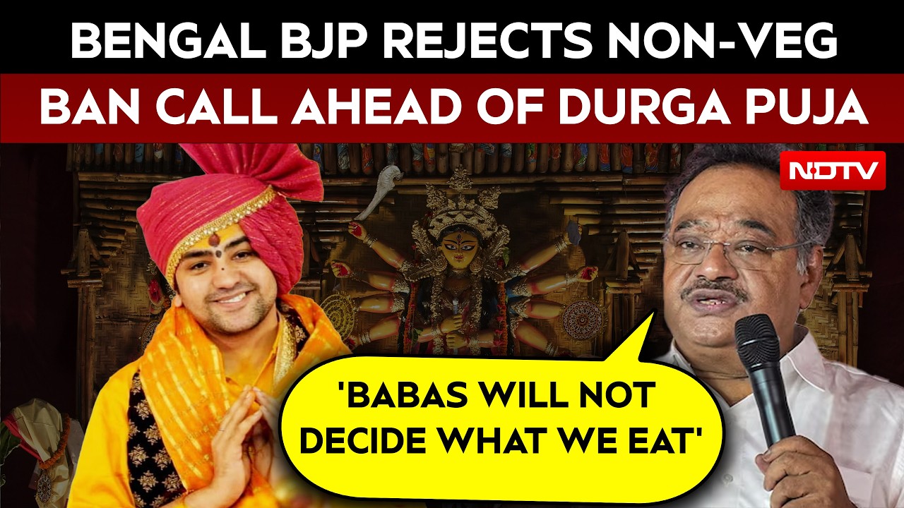 West Bengal BJP Chief Rejects Dhirendra Shastri's Call To Ban Non-Veg Food During Durga Puja