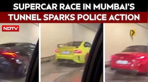 Mumbai News | Supercars Speed Through Mumbai Coastal Road Tunnel, Police Register FIR
