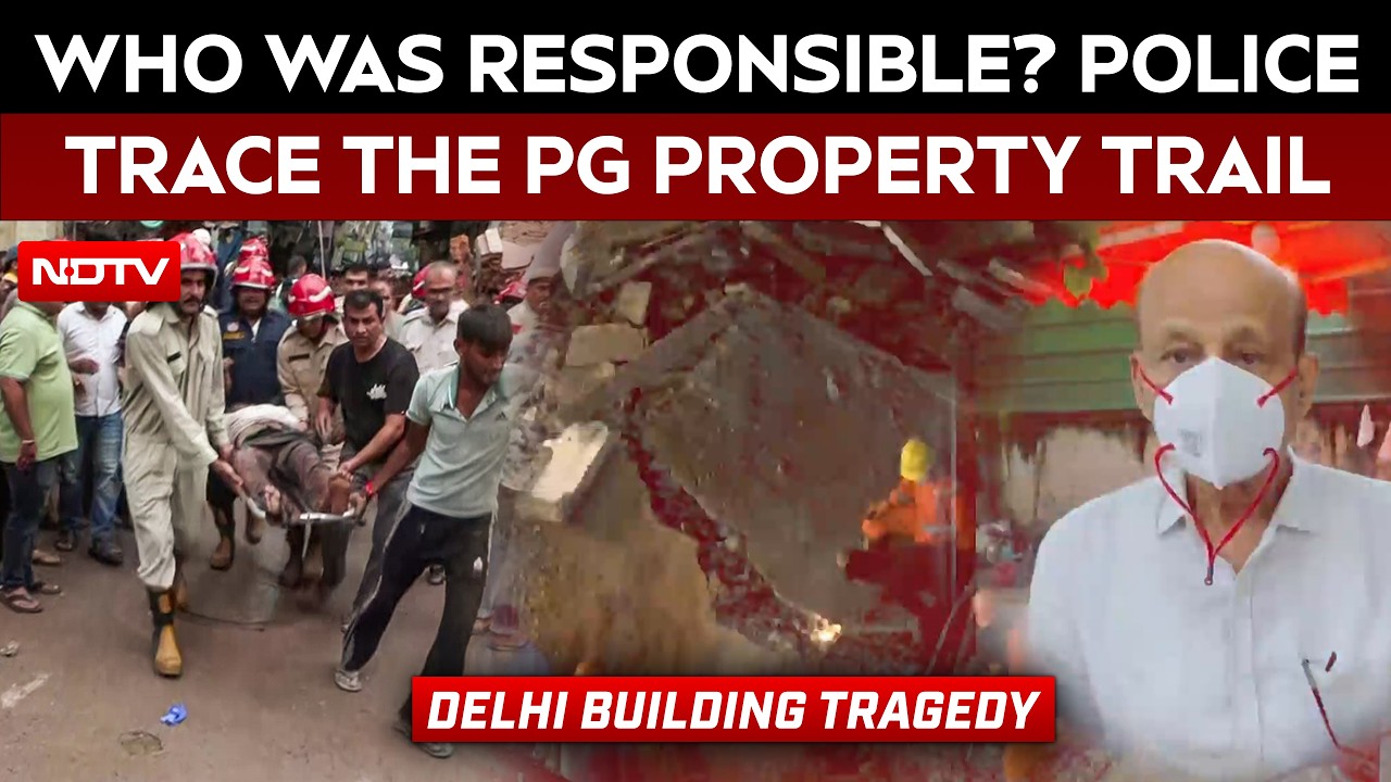 Delhi Building Tragedy: Building Owner Retired From Air Force, Runs Shop In Gurugram