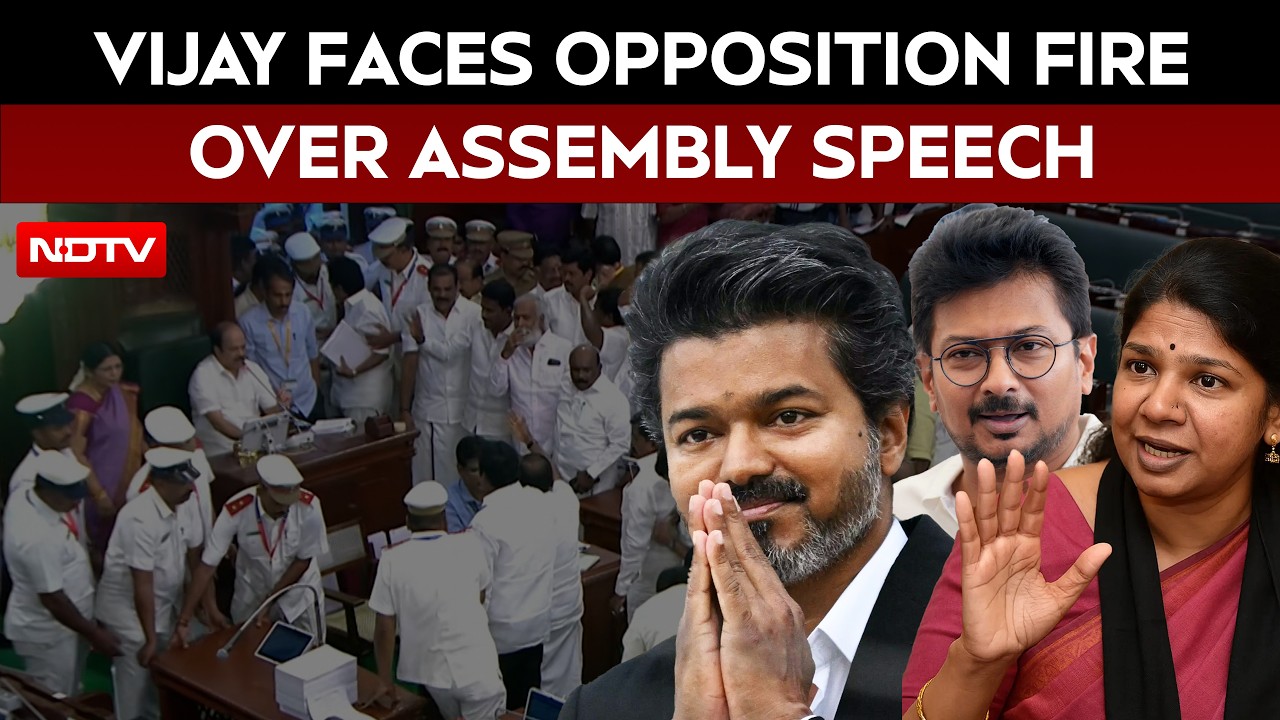 Tamil Nadu News | Vijay's Assembly Speech Sparks Massive Showdown In Tamil Nadu House