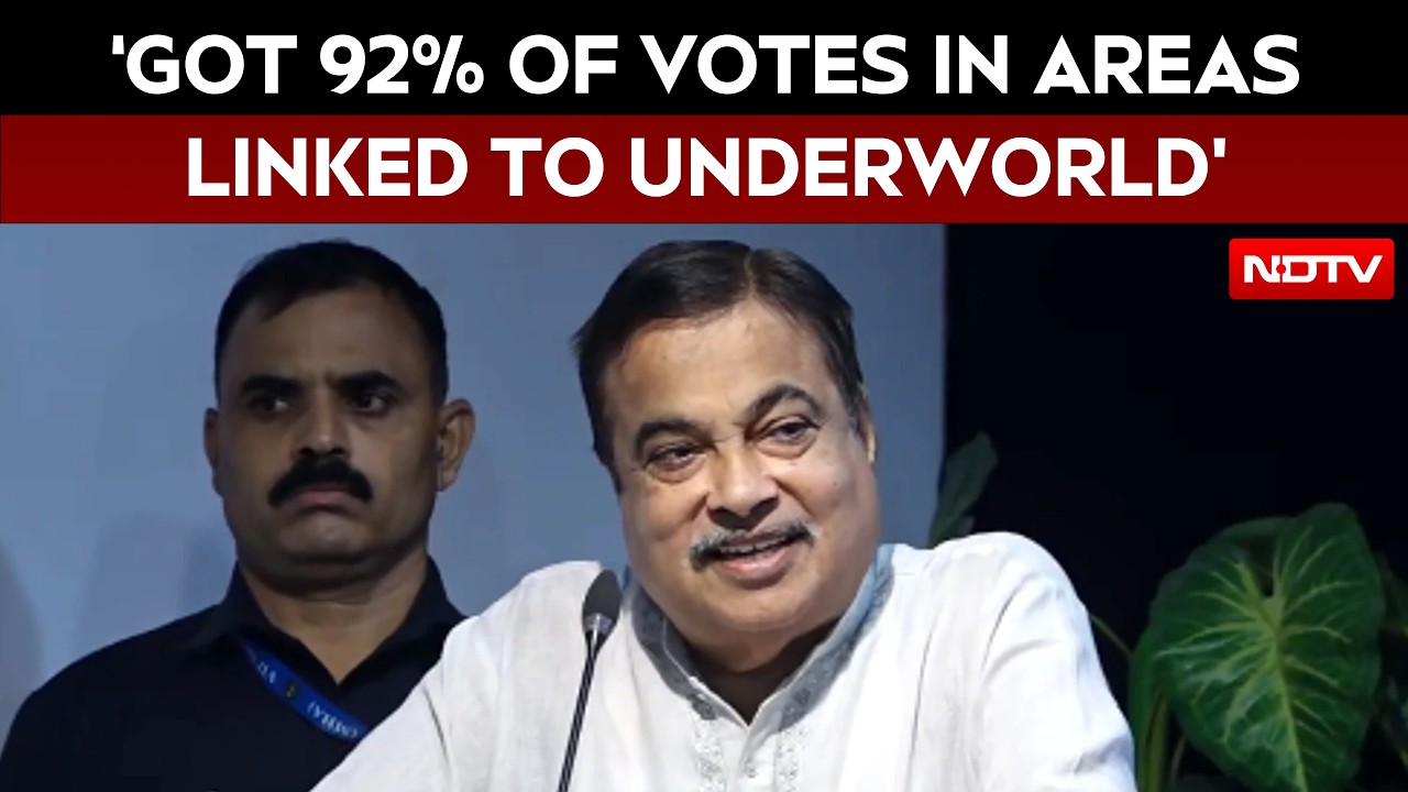 Nitin Gadkari's Surprising Poll Claim: 92% Of Votes Came From 'Underworld Areas'