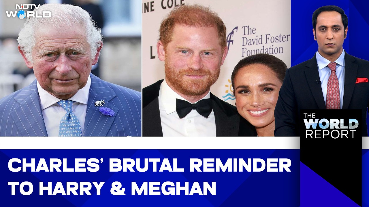 King Charles' Big Blow : Harry & Meghan 'Not Working Royals'