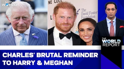 King Charles' Big Blow : Harry & Meghan 'Not Working Royals'