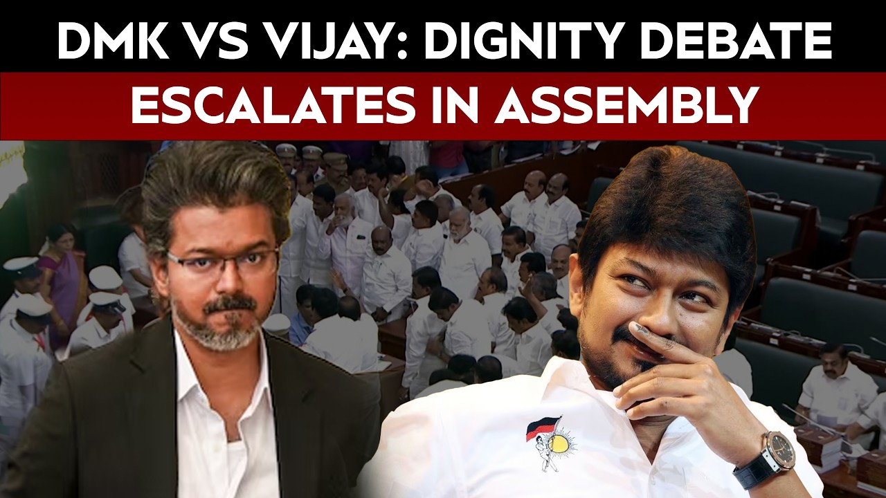 Vijay Clarifies Assembly Gesture Was Unintentional, But DMK Remains Unconvinced