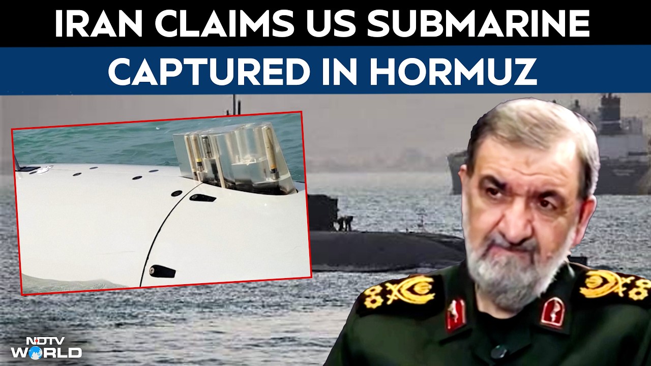 Iran Claims US Submarine Captured Amid Rising Strait Of Hormuz Tensions