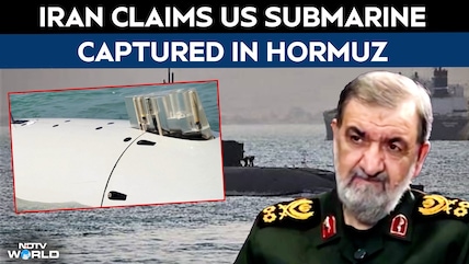 Iran Claims US Submarine Captured Amid Rising Strait Of Hormuz Tensions