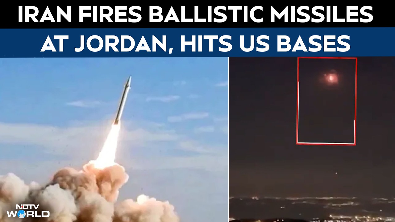 Iran Fires 20 Ballistic Missiles At Jordan, Amman Says 18 Intercepted