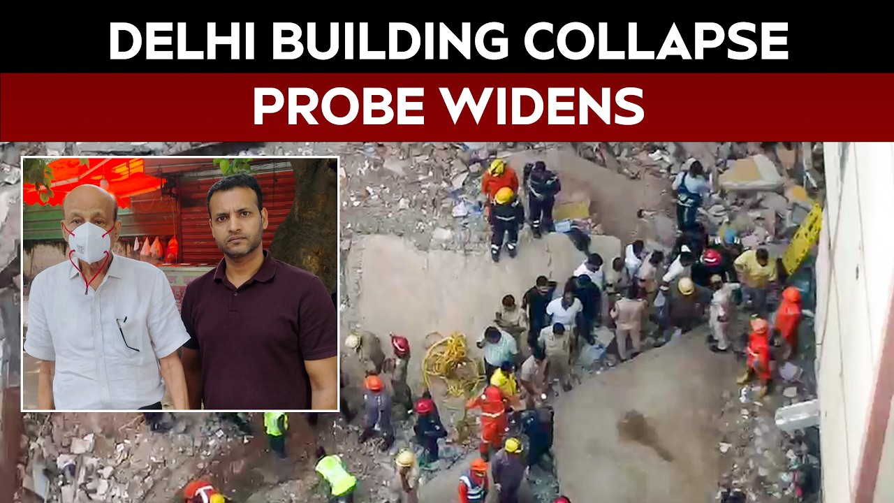 Delhi Building Collapse | 4th Arrest In Satya Niketan Collapse Case As Unsafe PGs Come Under Scanner