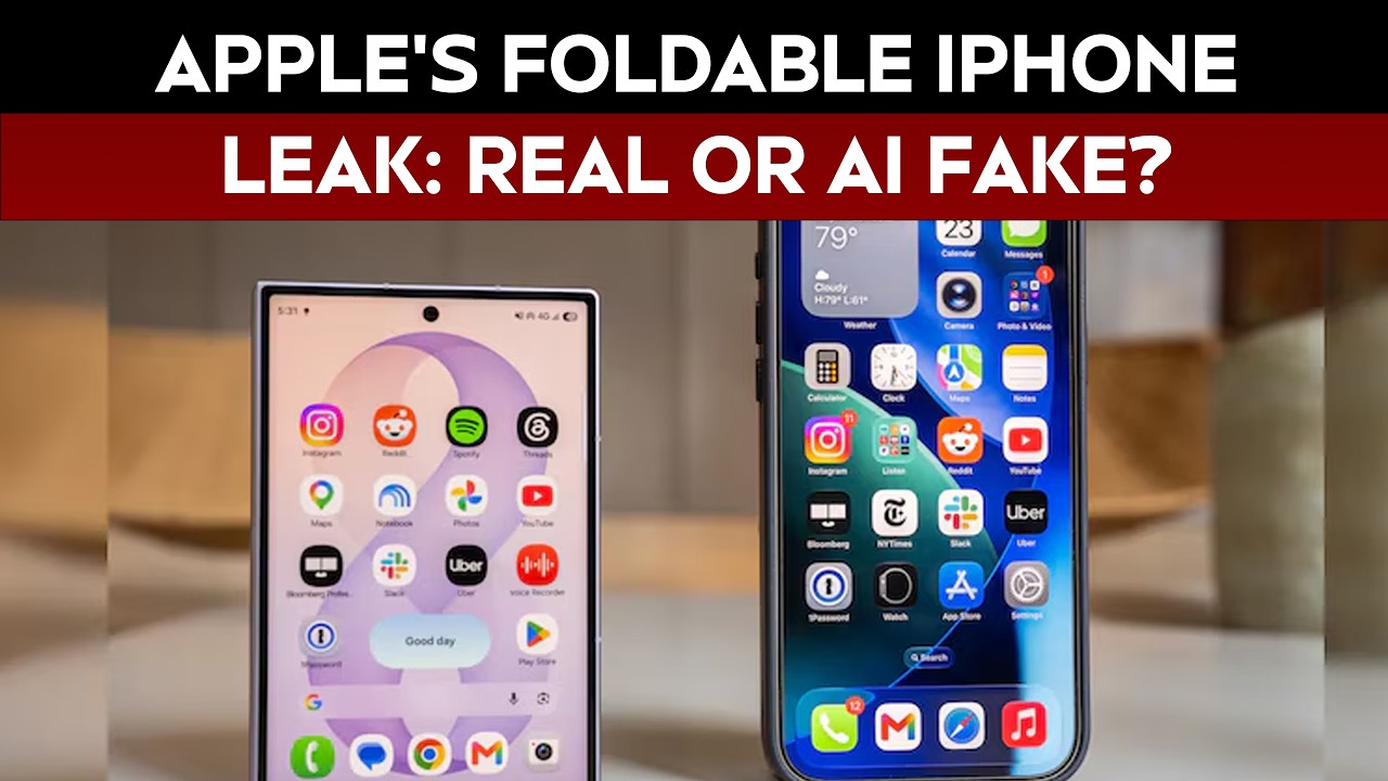iPhoneFold News | Apple’s Foldable iPhone Leak: Real Device Or AI-Generated Fake?