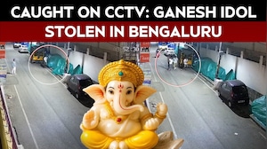 Ganesh Idol Stolen In Bengaluru, Entire Theft Caught On CCTV