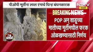 POP गणेश मूर्तीवर लाल रंगाचं गोल चिन्ह लावणं बंधनकारक, मूर्तिकारांना नियमांचं पालन करण्याचं आवाहन