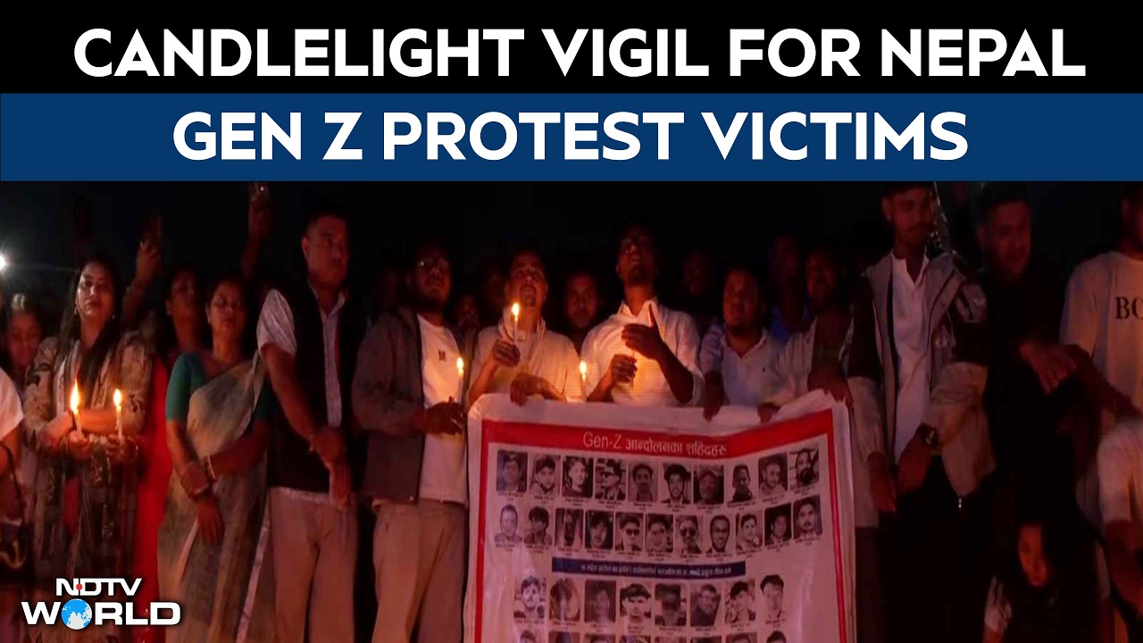 Nepal Floods | Candlelight Vigil In Kathmandu To Honour Victims Of Nepal&rsquo;s Gen Z Protests