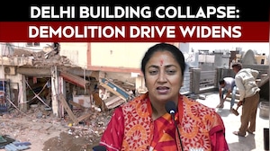 Delhi Building Collapse: Unsafe Structures Demolished Across Satya Niketan, Mukherji Nagar