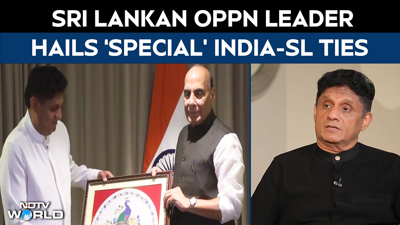 Sri Lanka LoP Sajith Premadasa Hails ‘Special’ India Ties After Meeting Rajnath Singh