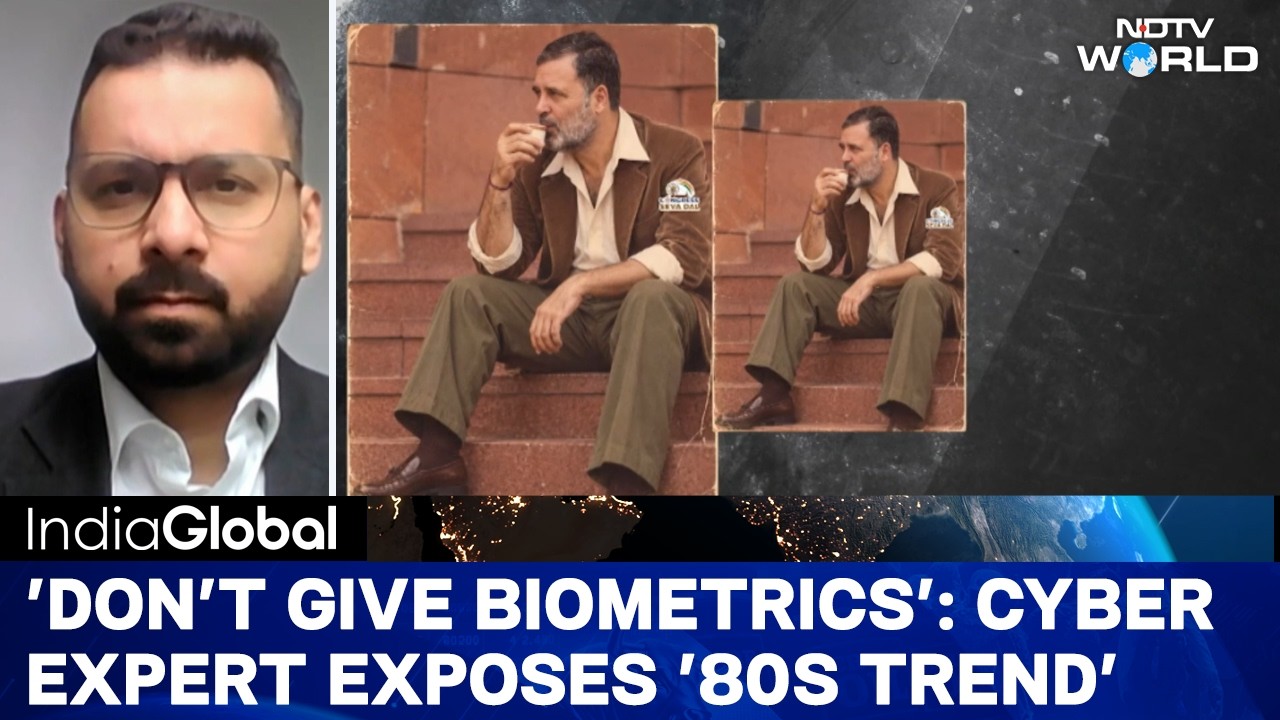 Viral '80s AI Trend Is A Trap! 'Don't Give Your Biometrics,' Warns Cyber Expert Kanishk Gaur