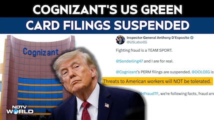 "Handcuffs Await": US Suspends Tech Giant Cognizant's Green Card Filings Over Alleged Visa Abuse