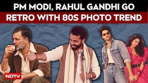 PM Modi, Rahul Gandhi Go Retro With 80s Photo Trend