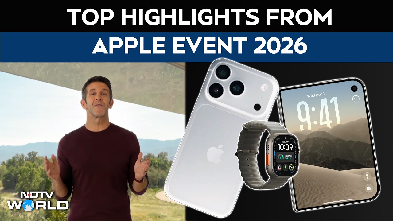 Apple Event 2026 Highlights: iPhone Duo, iPhone 18 Pro, AirPods 5, Apple Watch Launched