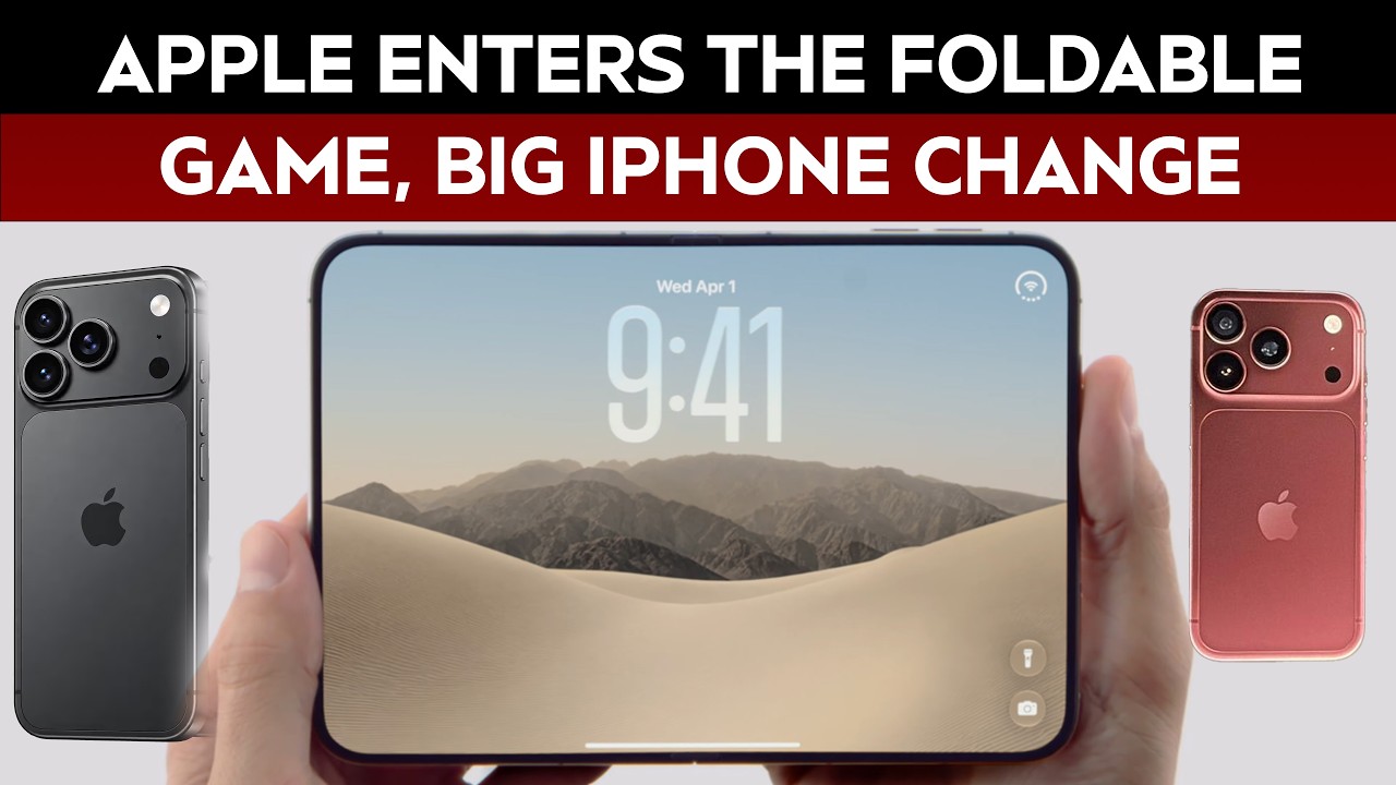 Apple Unveils First Foldable iPhone Alongside iPhone 18, New Watches, AirPods