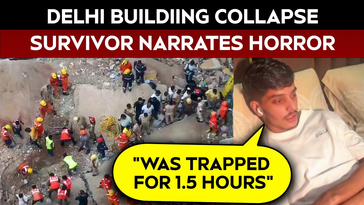 "Building Suddenly Collapsed": Satya Niketan Survivor Recalls Horror