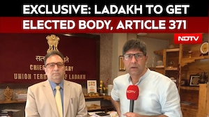 Exclusive: Ladakh To Get Elected Body, Article 371 Safeguards | NDTV With Ladakh Chief Secretary